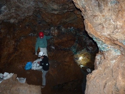 Visite et recherche de minéraux à la mine des Ferreres