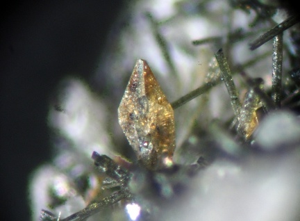n°163232 - Titanite - Les Chomets - Roc de Cuzeau - Le Mont Dore - Puy-de-Dôme