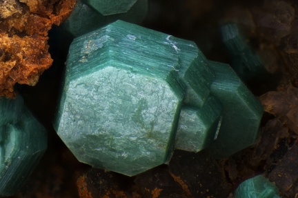 n°112177 - Metatorbernite - Previnquieres - Entraygues-sur-Truyère - Aveyron