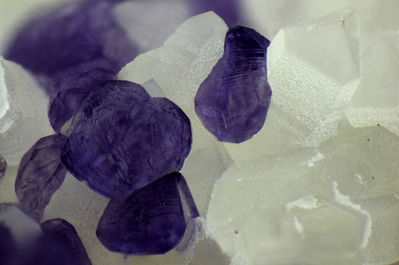 n°169151 - Fluorite Quartz - Creuzeval (carrière) - Saint Didier sur Beaujeu -	Rhône