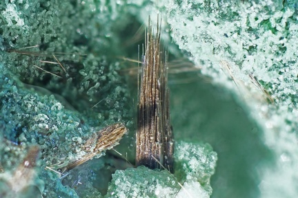 n°138161 - Rutile - Cristallière du Ribot -  L'Alpe d'Huez - Isère