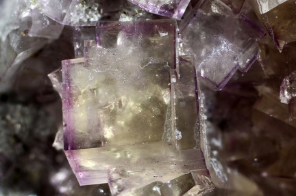 n°188053 - Fluorite - Haut du Them (Mine) - Maxonchamp - Vosges