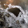 Halotrichite Pyrite - Soyons - Ardèche