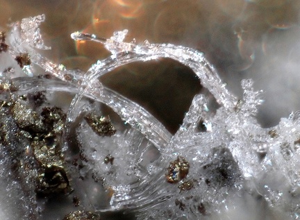 Halotrichite Pyrite - Soyons - Ardèche