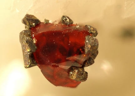 Sphalerirte Pyrite - Carrière d'Usclas-du-Bosc (Loiras)  -  Le Bosc  - Hérault