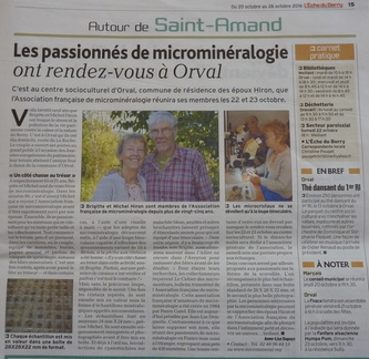 AG 2016 à Orval - Cher