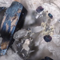 n°197035 - Brookite Anatase -  Bras de Cilaos - Cirque de Cilaos - La Réunion