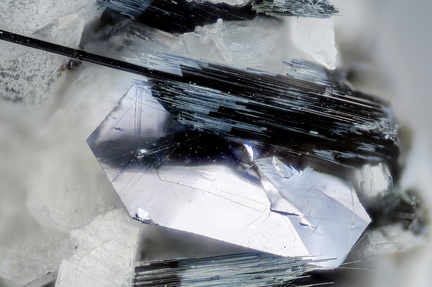 n°197036 - Molybdenite Aegirine -  Bras de Cilaos - Cirque de Cilaos - La Réunion