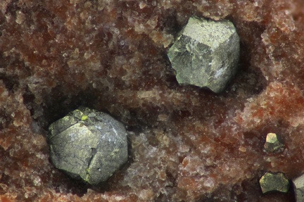 n°171073 - Pyrite - La Petite Verrière (mine) - 	Voltennes - Saône-et-Loire