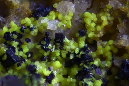 n°183114 - Phosphuranylite - Le Charbonnier (mine) - Les Adrets de l'Esterel - Var