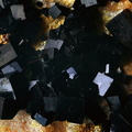 n°183109 - Fluorite (var. Antozonite) - Le Charbonnier (mine) - Les Adrets de l'Esterel - Var