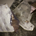 Bertrandite Anatase Quartz - Massif de la Lauzière - Savoie