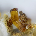 Cassiterite (recto) Monazite-(Ce) Rutile - Trimouns - Ariège