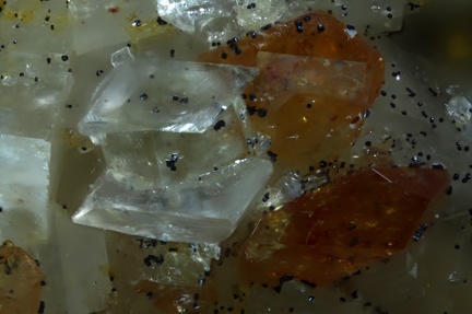 Calcite Monazite-(Ce) - Trimouns - Ariège