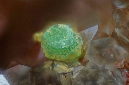 n°158013 - Olivenite - Chaumot - Nièvre 