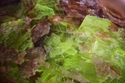 n°187064 -  Autunite -  Margnac II - Compreignac - Haute-Vienne