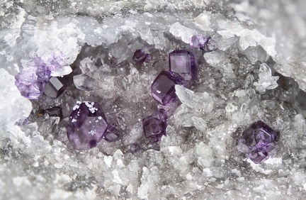 n°159027 - Fluorite - Wallers Trélon(carrière) - Wallers-en-Fagne - Nord