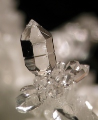 Quartz sceptre - Creuzeval - St Didier sur Beaujeu - Rhône