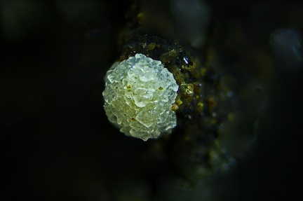 n°197044 - Chabazite  Calcite - Rivière Langevin - Saint Joseph - La Reunion