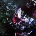 n°143103 - Corindon (var. rubis) Pargasite - Bois d'Antou - La Redonde - Saint Ilpize - Haute-Loire