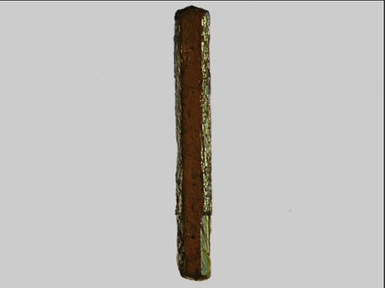 Hornblende - Ruisseau de Fontsalade - La Gratade - Rochefort-Montagne - Puy-de-Dôme - FP - Taille 2mm