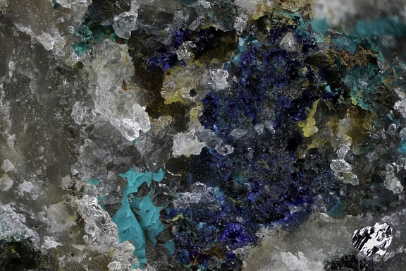  n°158016 - Azurite  Malachite - Chaumot - Chaumot -Chaumot - Nièvre  
