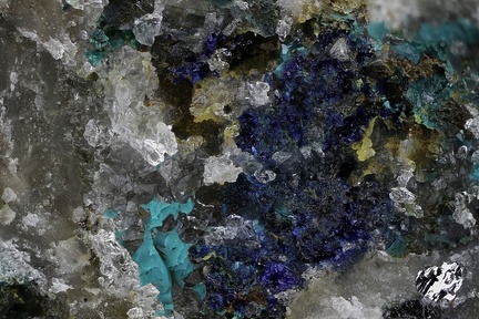  n°158016 - Azurite  Malachite - Chaumot - Chaumot -Chaumot - Nièvre  