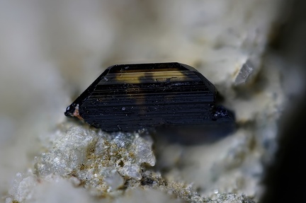 n°106017- Brookite (a) - Isola -  Alpes-Maritimes
