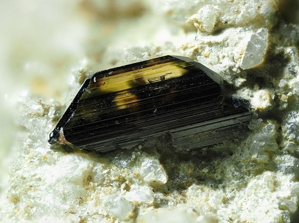 n°106017- Brookite (b) - Isola -  Alpes-Maritimes