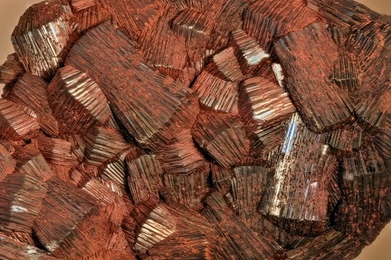 Hématite en damier - Brézouard - Sainte-Marie-aux-Mines - Haut-Rhin 