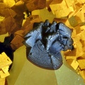 Goethite Ankérite Quartz . -Mine St Nicolas - Steinbach - Haut-Rhin