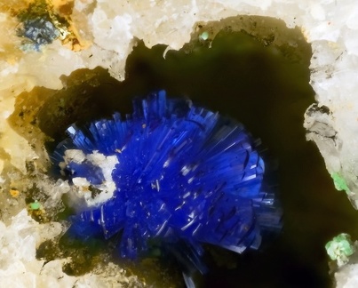 Linarite - Mine St Nicolas - Steinbach - Haut-Rhin