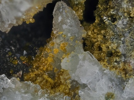 Gorceixite Quartz -  Mine de l'Eperon -  Beauvoir -  Echassières -  Allier