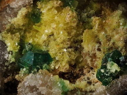 Torbernite Autunite - Bigay - Lachaux - Puy de dôme