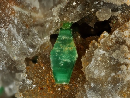 Torbernite - Bigay - Lachaux - Puy de dôme