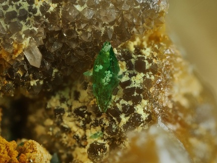 Torbernite - Bigay - Lachaux - Puy de dôme