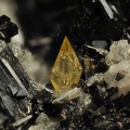 Titanite Diopside - Ravin des Chomets - Mont-Dore - Puy de Dôme