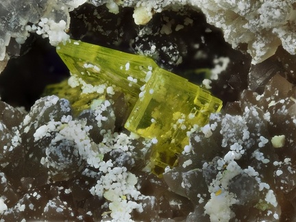 Autunite - Le Boucheron - Davignac - Corrèze