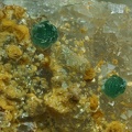 Chalcosiderite Plumbogummite  - Les Montmins - Echassières - Allier