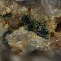 Dufrenite Quartz  - Les Montmins - Echassières - Allier