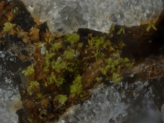 Gartrellite - Les Montmins - Echassières - Allier