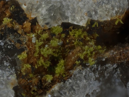 Gartrellite - Les Montmins - Echassières - Allier