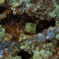Pharmacosiderite - Les Montmins - Echassières - Allier
