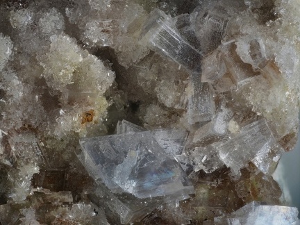Heulandite Stilbite - La Mongie - Bagnères-de-Bigorre - Hautes-Pyrénées