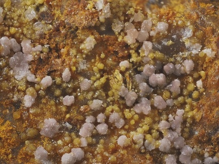 Leucophosphite Cyrilovite - Puech de Leguo - La Capelle-Bleys - Aveyron