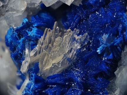 Aragonite Azurite - Villecun - Olmet et Villecun - Hérault