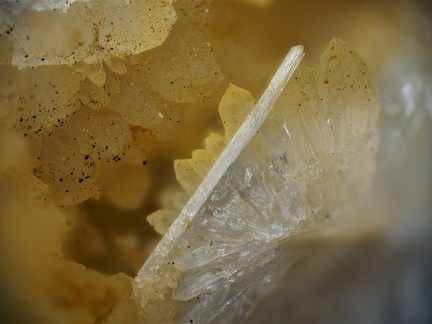 Laumontite Quartz - Ravin de Gela - Aragnouet -  Hautes-Pyrénées