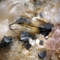 Brookite Monazite Anatase - Madone de Fenestre - St-Martin-Vesubie - Alpes Maritimes champ 1,4