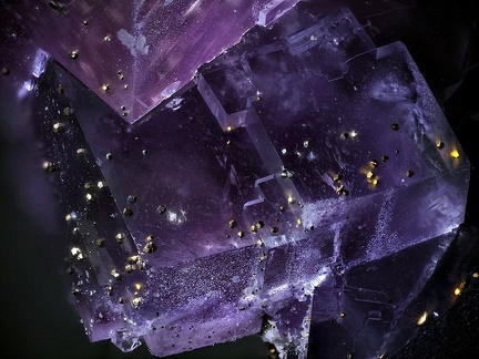 Fluorite  Pyrite - Saint Péray - Ardèche 