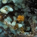 Jarosite Chalcosiderite - Mine de l'Eperon - Beauvoir - Echassières - Allier  